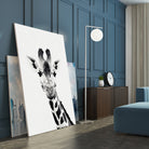 Giraffe by Menelaos Trompoukis on GIANT ART - white digital painting