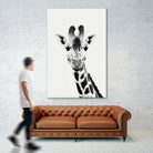 Giraffe by Menelaos Trompoukis on GIANT ART - white digital painting