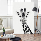 Giraffe by Menelaos Trompoukis on GIANT ART - white digital painting