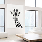 Giraffe by Menelaos Trompoukis on GIANT ART - white digital painting