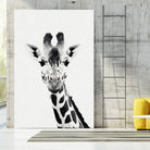 Giraffe by Menelaos Trompoukis on GIANT ART - white digital painting