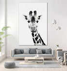 Giraffe by Menelaos Trompoukis on GIANT ART - white digital painting