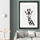 Giraffe by Menelaos Trompoukis on GIANT ART - white digital painting