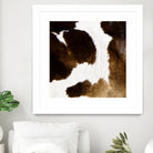 Beautiful Highland Cow Cowhide by Neli Dimitrova on GIANT ART - brown photo manipulation