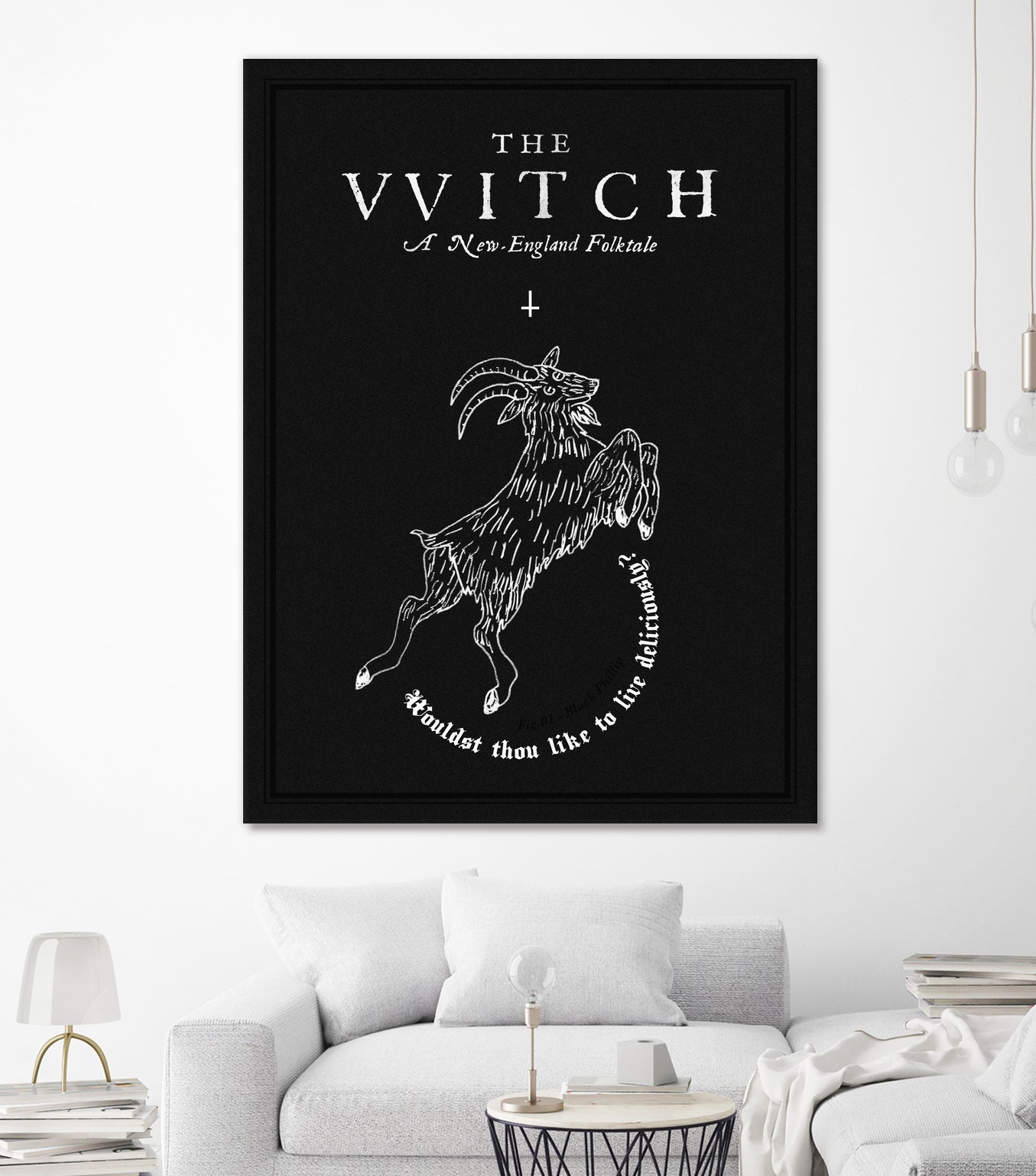 The Witch - Black Phillip by Juarez Tanure on GIANT ART - black digital painting