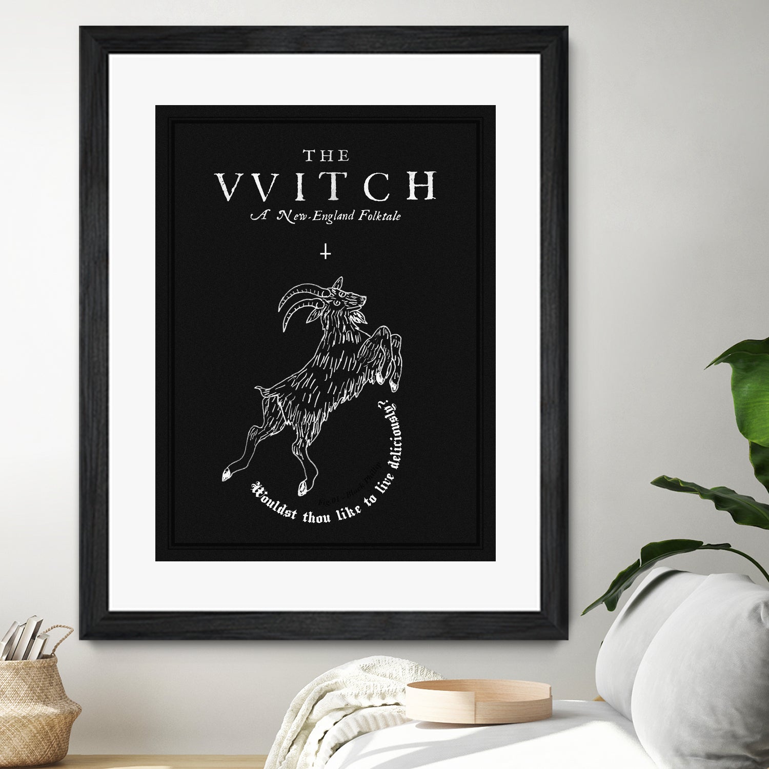 The Witch - Black Phillip by Juarez Tanure on GIANT ART - black digital painting