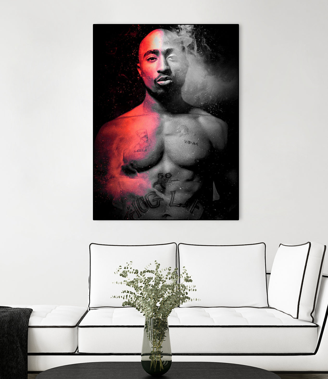 Tupac Shakur by erjas saga on GIANT ART - black character design