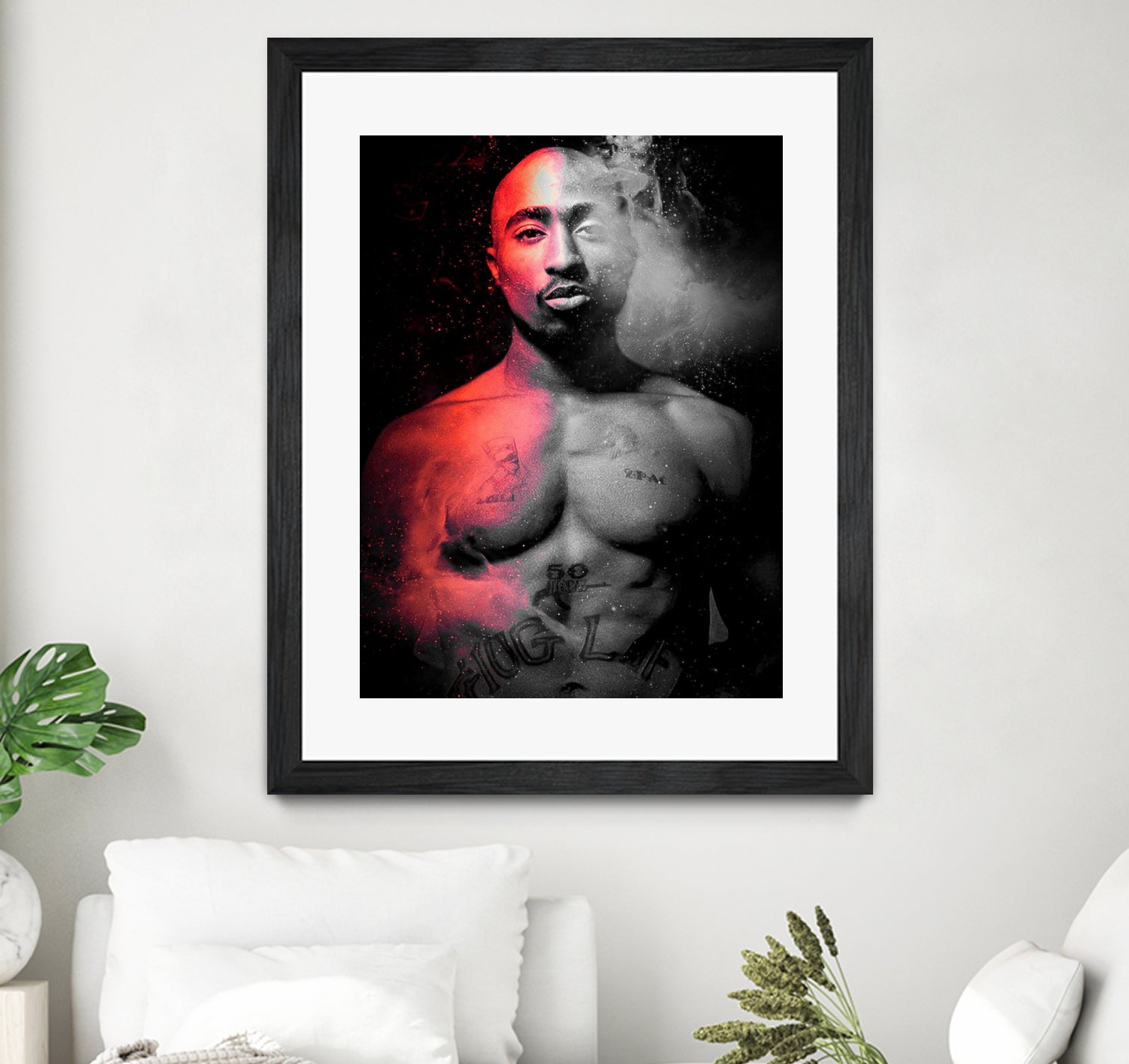 Tupac Shakur by erjas saga on GIANT ART - black character design