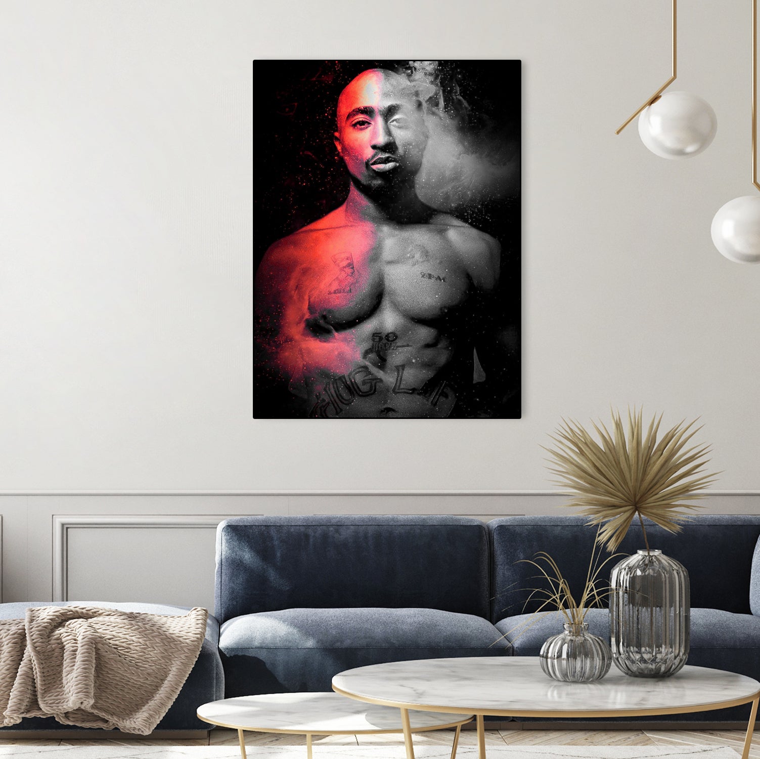 Tupac Shakur by erjas saga on GIANT ART - black character design