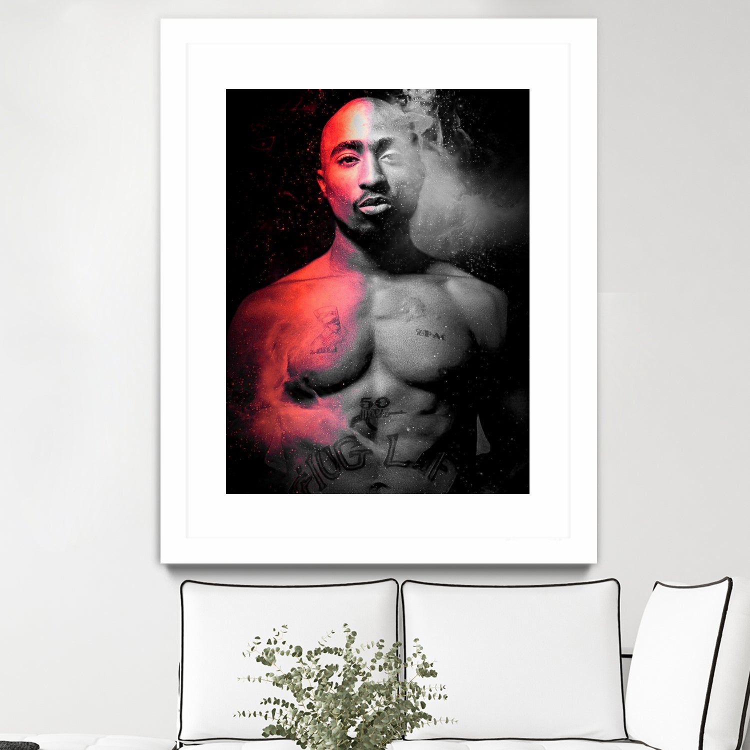 Tupac Shakur by erjas saga on GIANT ART - black character design