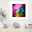 100 Nebulas in Space 006 by Raul Andre Petrasanta on GIANT ART - pink digital painting