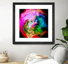 100 Nebulas in Space 006 by Raul Andre Petrasanta on GIANT ART - pink digital painting