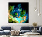 100 Nebulas in Space 064 by Raul Andre Petrasanta on GIANT ART - blue digital painting