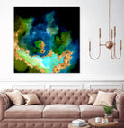 100 Nebulas in Space 064 by Raul Andre Petrasanta on GIANT ART - blue digital painting