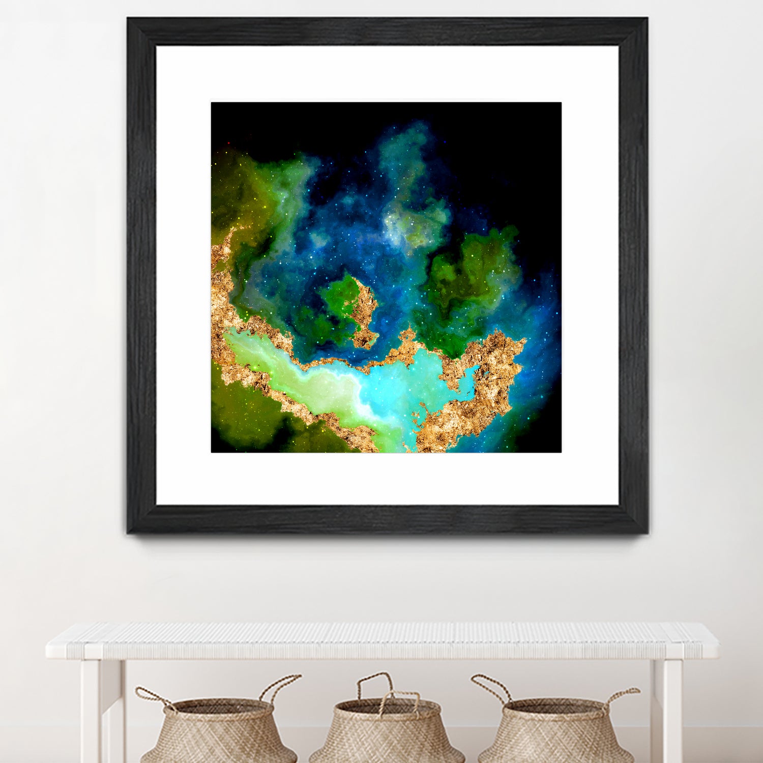 100 Nebulas in Space 064 by Raul Andre Petrasanta on GIANT ART - blue digital painting