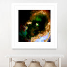 100 Nebulas in Space 079 by Raul Andre Petrasanta on GIANT ART - yellow digital painting