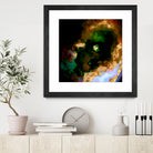 100 Nebulas in Space 079 by Raul Andre Petrasanta on GIANT ART - yellow digital painting