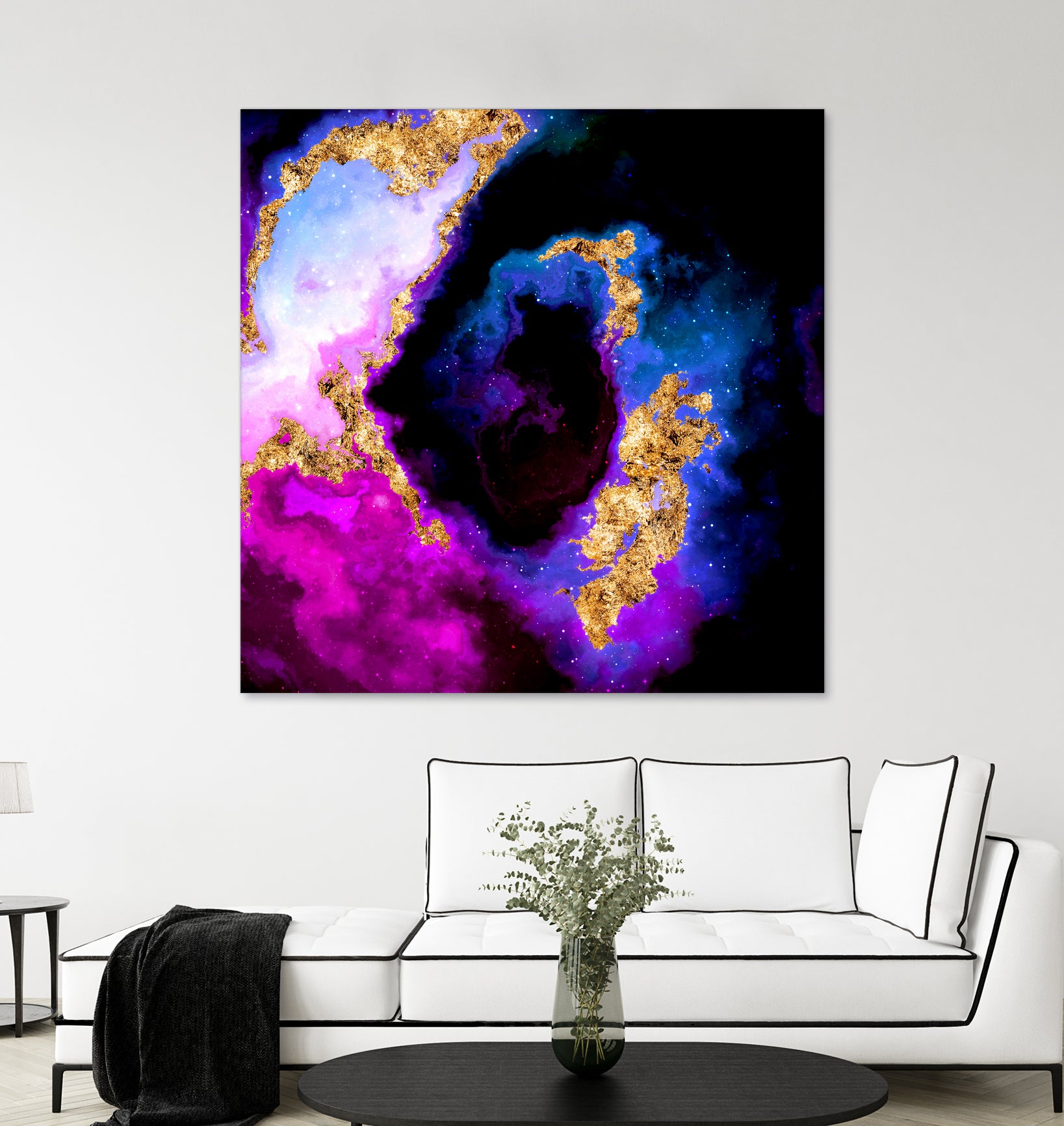 100 Nebulas in Space 088 by Raul Andre Petrasanta on GIANT ART - blue digital painting