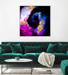 100 Nebulas in Space 088 by Raul Andre Petrasanta on GIANT ART - blue digital painting