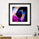 100 Nebulas in Space 088 by Raul Andre Petrasanta on GIANT ART - blue digital painting