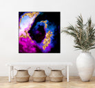 100 Nebulas in Space 088 by Raul Andre Petrasanta on GIANT ART - blue digital painting