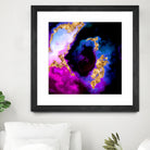 100 Nebulas in Space 088 by Raul Andre Petrasanta on GIANT ART - blue digital painting