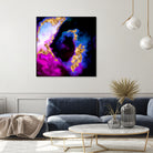 100 Nebulas in Space 088 by Raul Andre Petrasanta on GIANT ART - blue digital painting