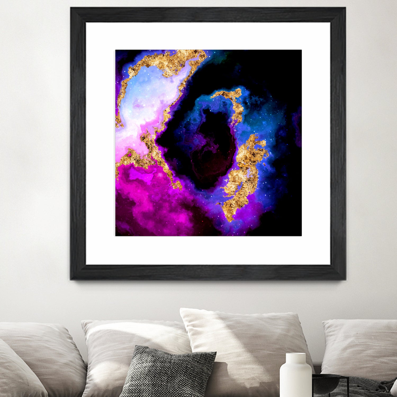 100 Nebulas in Space 088 by Raul Andre Petrasanta on GIANT ART - blue digital painting