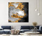 100 Nebulas in Space Black and White 010 by Raul Andre Petrasanta on GIANT ART - black digital painting