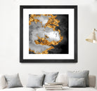 100 Nebulas in Space Black and White 010 by Raul Andre Petrasanta on GIANT ART - black digital painting