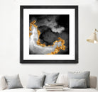 100 Nebulas in Space Black and White 069 by Raul Andre Petrasanta on GIANT ART - black digital painting