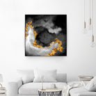 100 Nebulas in Space Black and White 069 by Raul Andre Petrasanta on GIANT ART - black digital painting