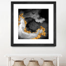 100 Nebulas in Space Black and White 069 by Raul Andre Petrasanta on GIANT ART - black digital painting