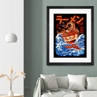 THE GREAT RAMEN OFF KANAGA by Sean R Porter on GIANT ART - white digital drawing