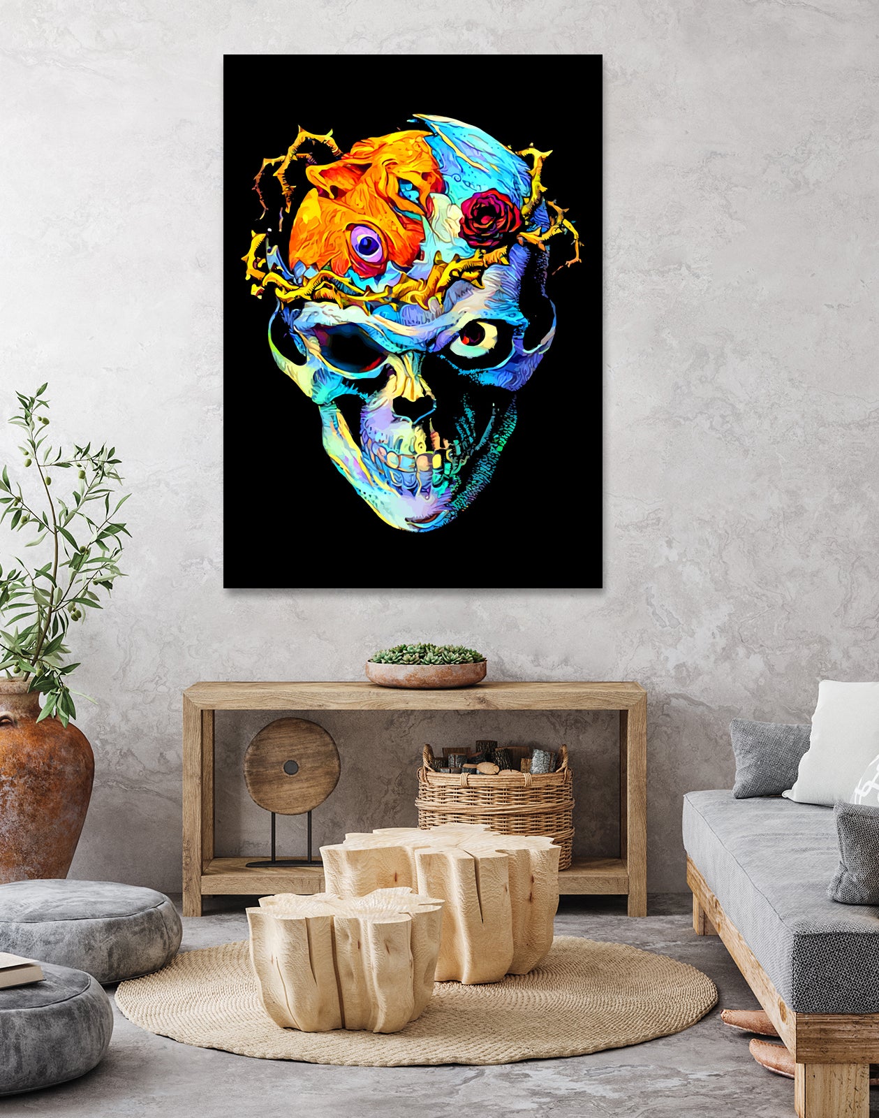 Dead Skull by space chimpa on GIANT ART - black character design