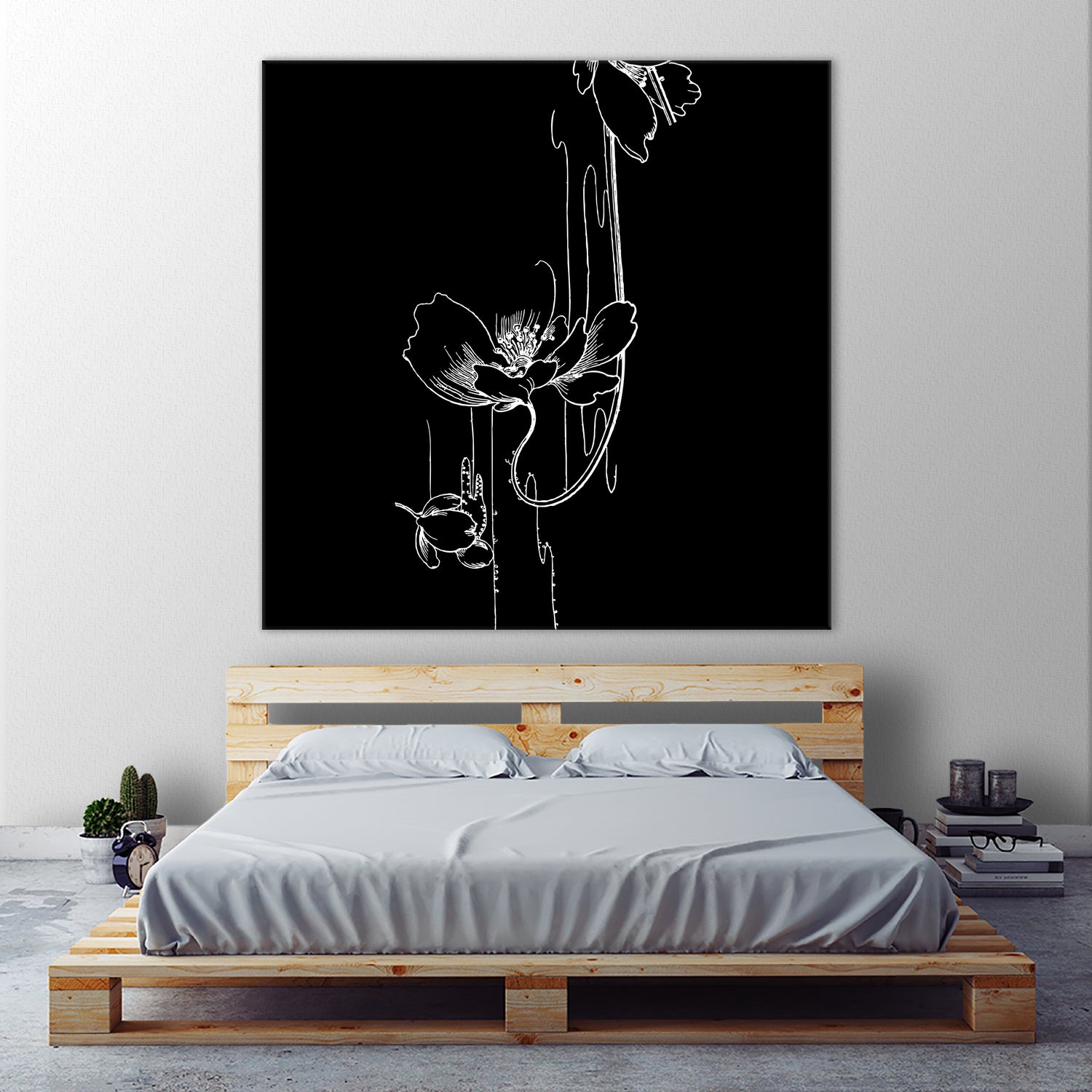 Garden Black by Aimer Heinz on GIANT ART - black vector illustration