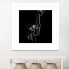 Garden Black by Aimer Heinz on GIANT ART - black vector illustration