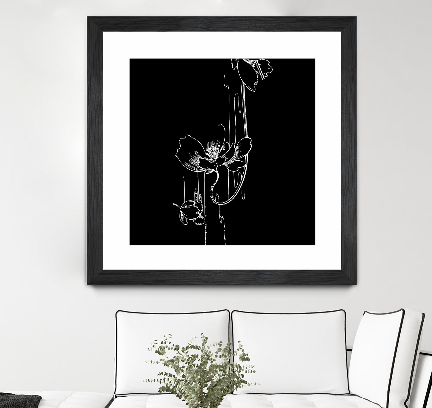 Garden Black by Aimer Heinz on GIANT ART - black vector illustration