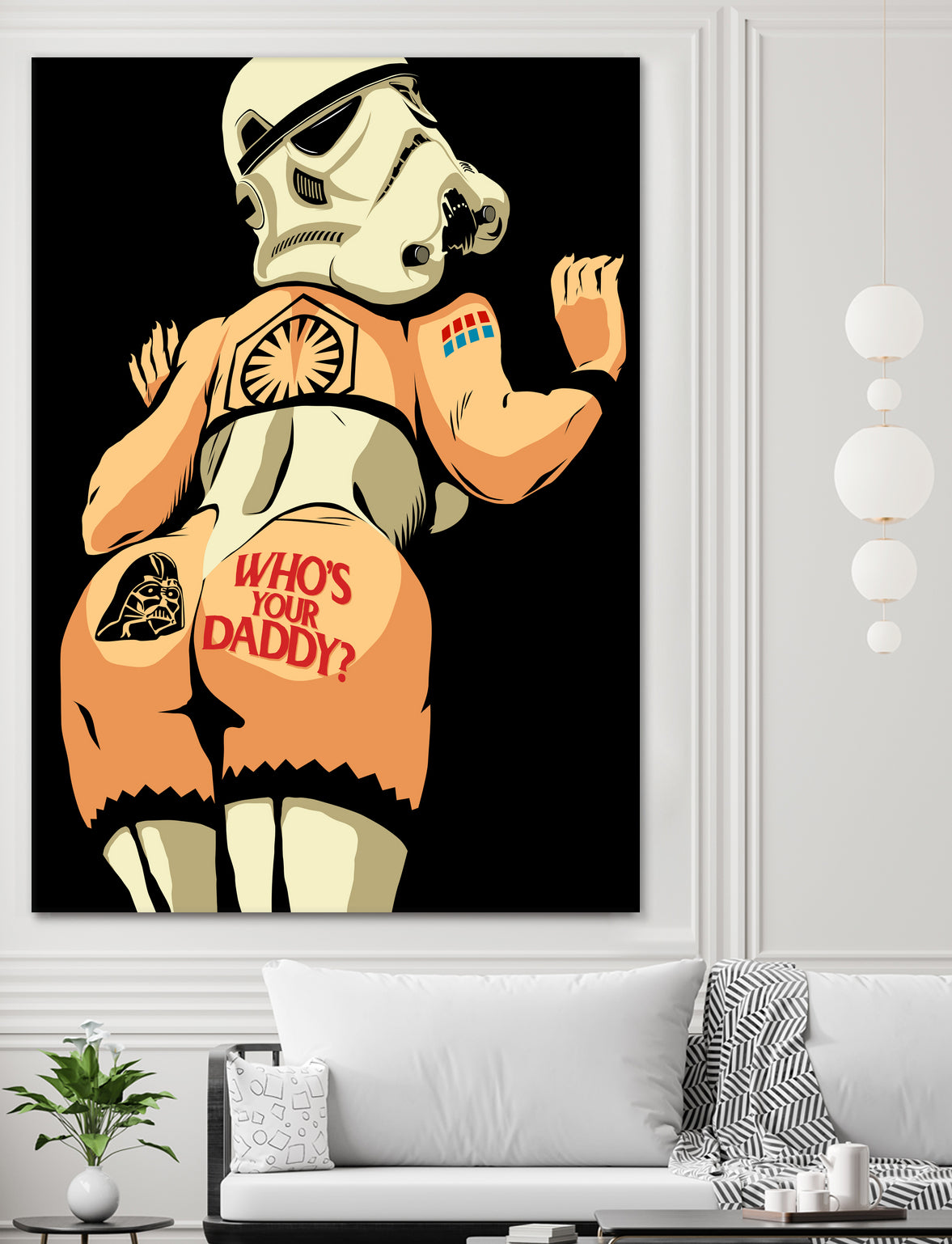 Who's Your Daddy by Bily Mariano da Luz on GIANT ART - black digital drawing