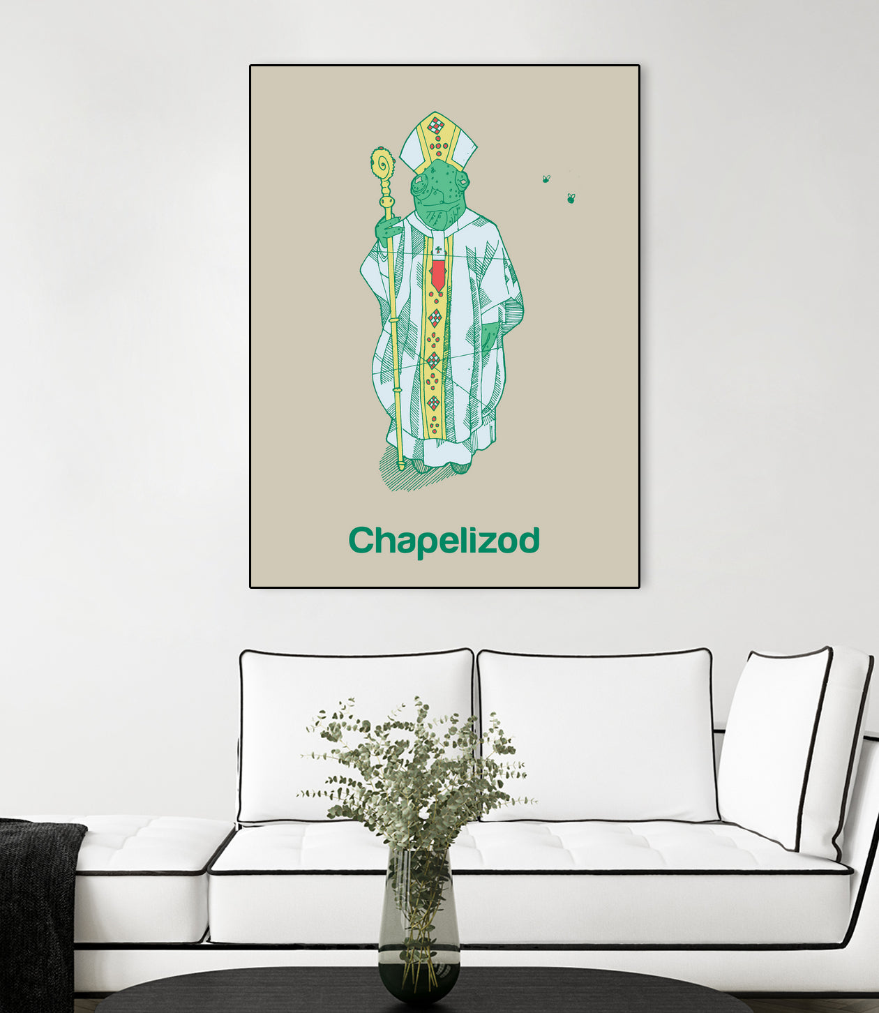 Chapelizod by Brian Lowry on GIANT ART - white digital drawing