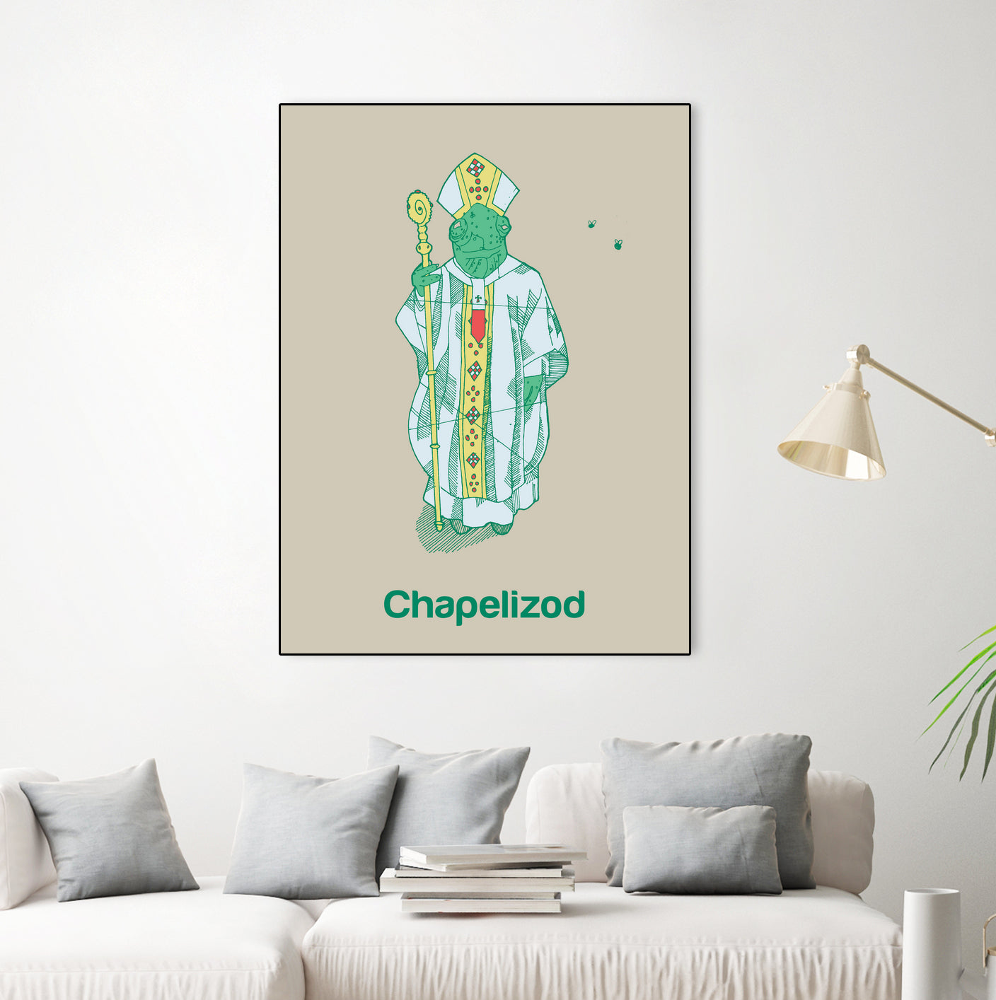 Chapelizod by Brian Lowry on GIANT ART - white digital drawing