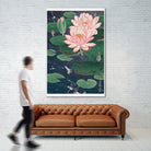 WATER LILIES by Jonas Loose on GIANT ART - blue photo manipulation