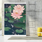 WATER LILIES by Jonas Loose on GIANT ART - blue photo manipulation