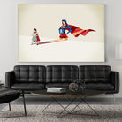 Asian American Heroine by Jason Ratliff on GIANT ART - red digital painting