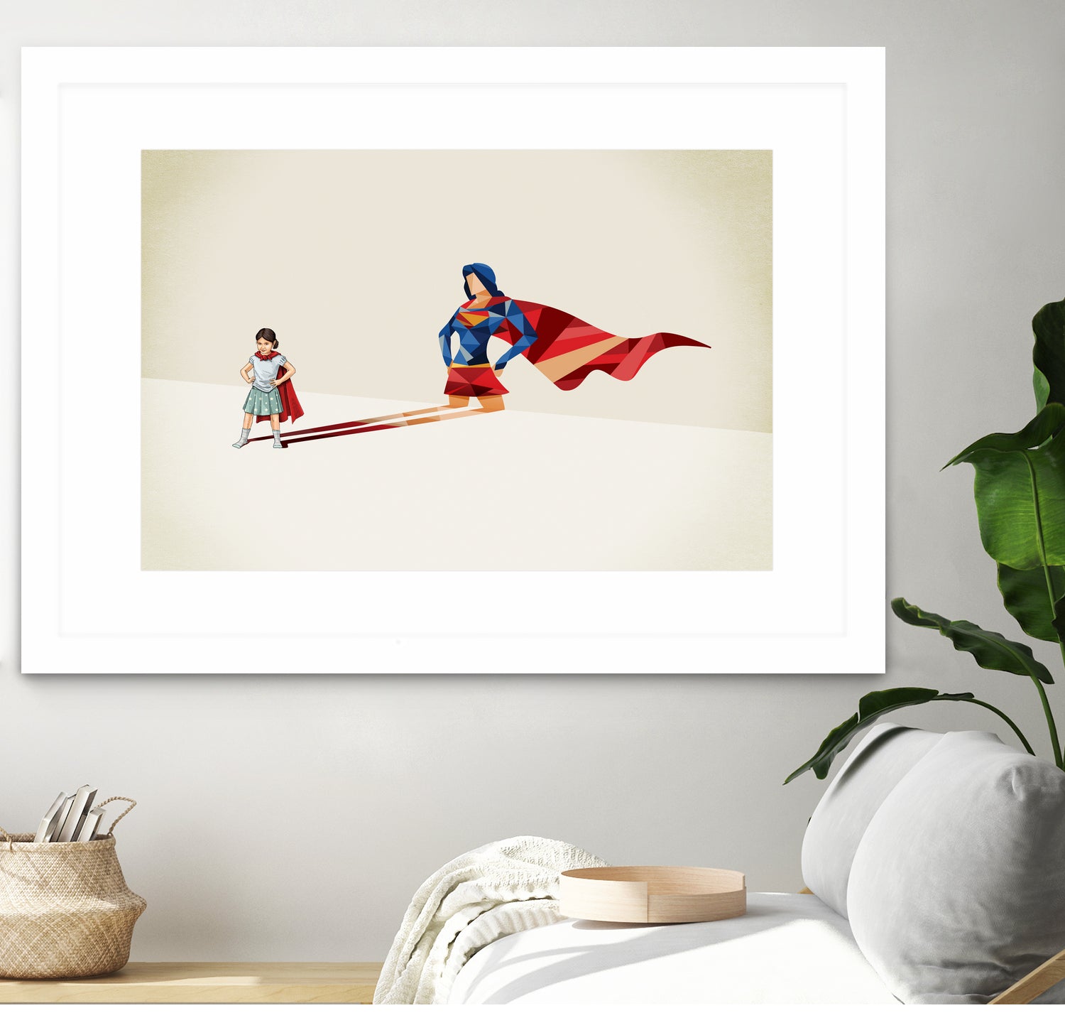 Asian American Heroine by Jason Ratliff on GIANT ART - red digital painting