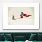 Asian American Heroine by Jason Ratliff on GIANT ART - red digital painting