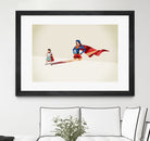 Asian American Heroine by Jason Ratliff on GIANT ART - red digital painting