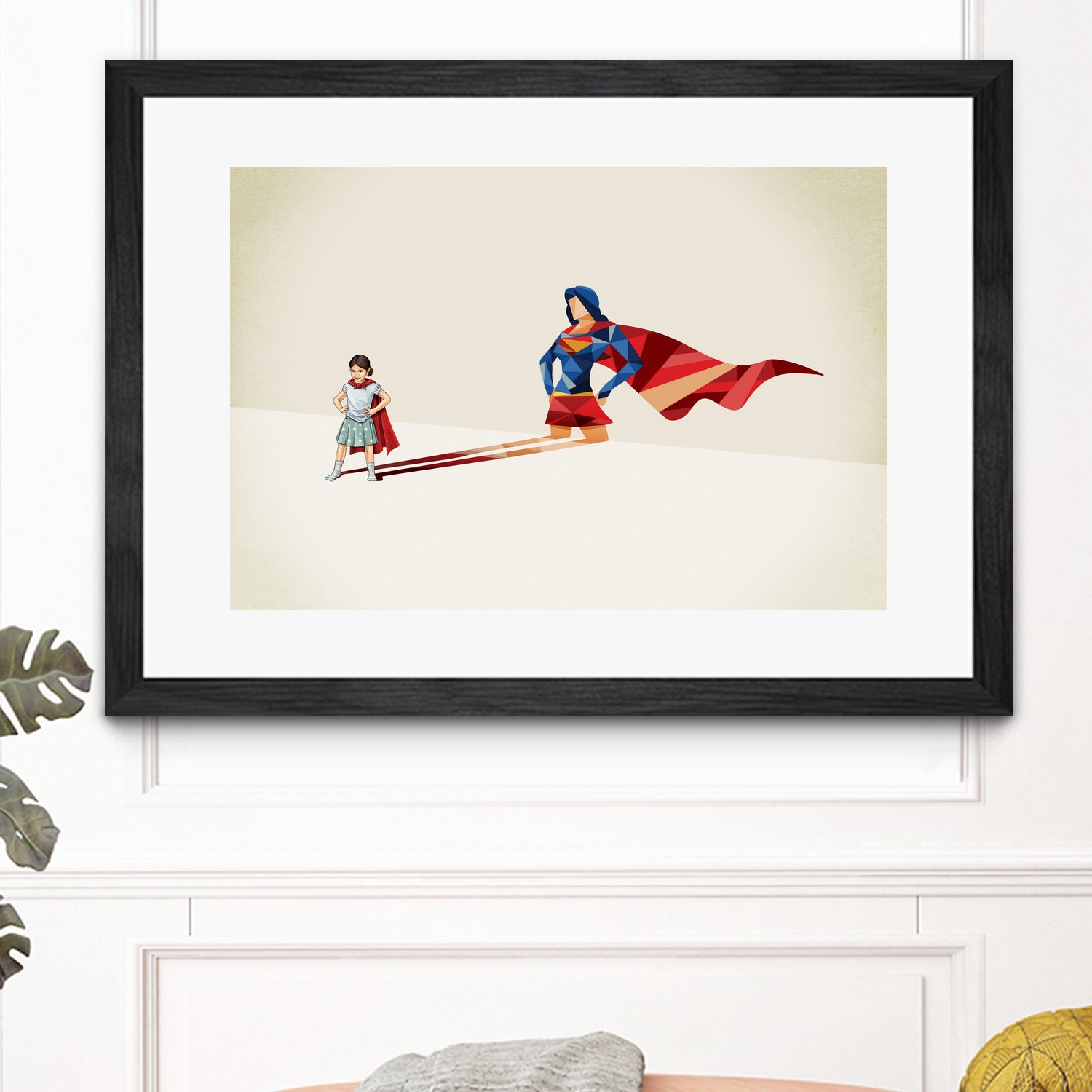 Asian American Heroine by Jason Ratliff on GIANT ART - red digital painting