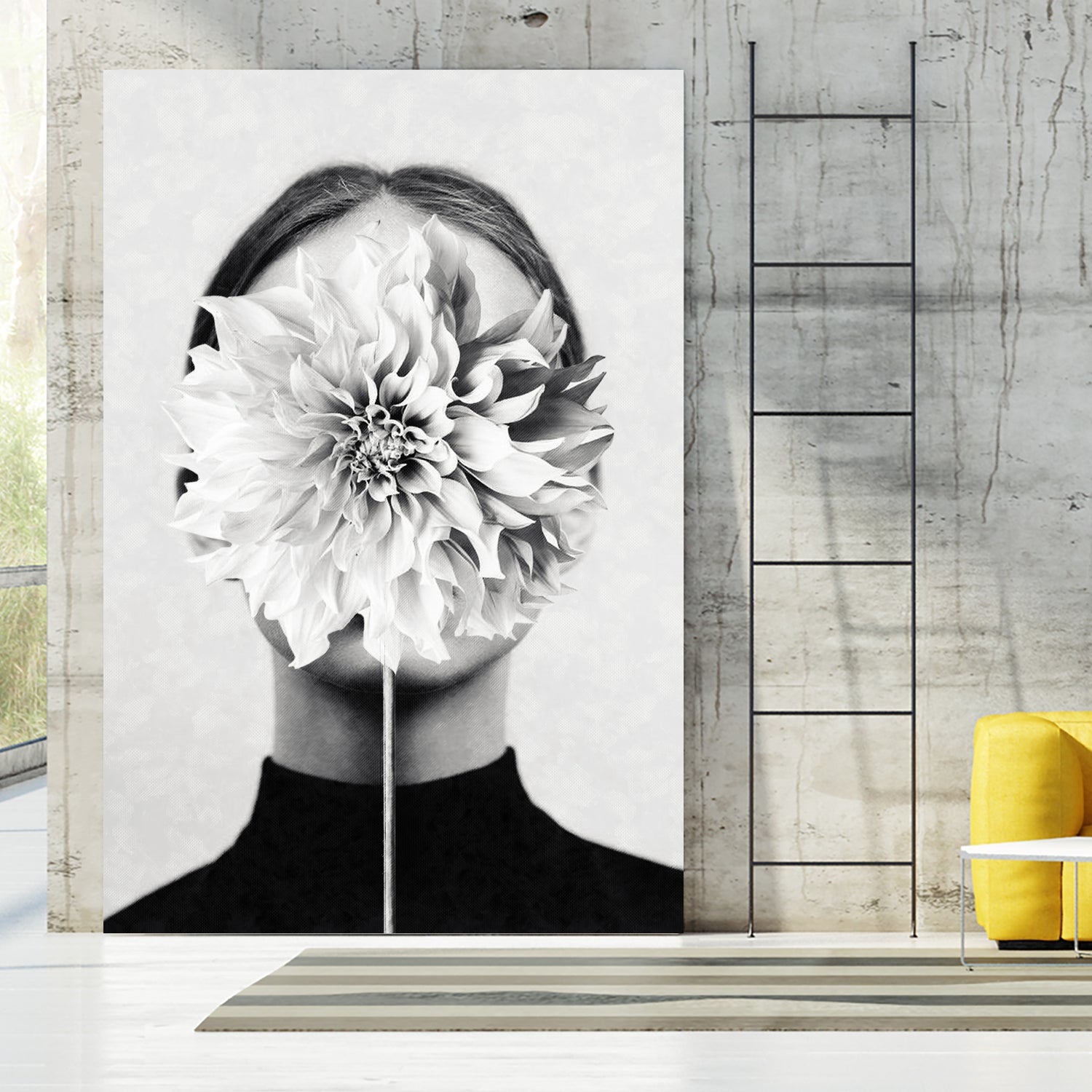 White flower ... by Menelaos Trompoukis on GIANT ART - white digital painting