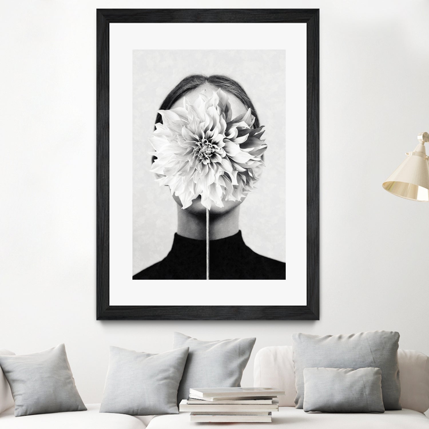 White flower ... by Menelaos Trompoukis on GIANT ART - white digital painting